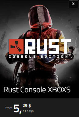 Rust Xbox Rust Xbox