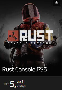 Rust Playstation Rust Playstation
