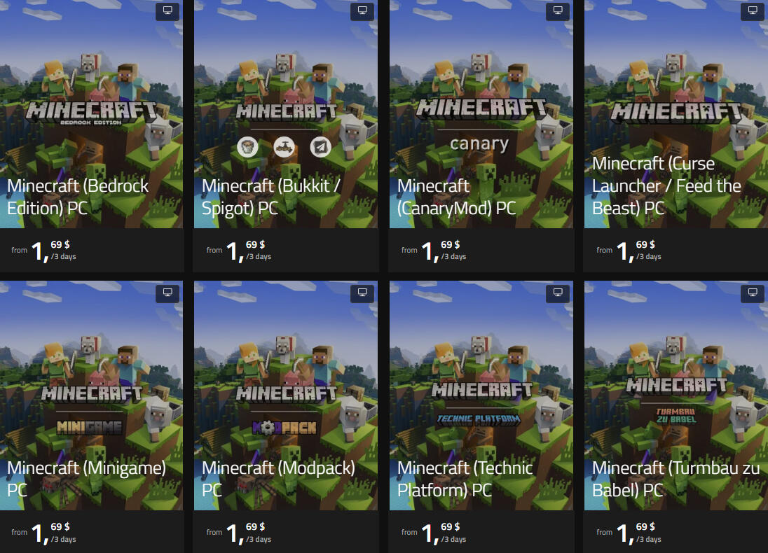 Minecraft a Many Minecraft a Many